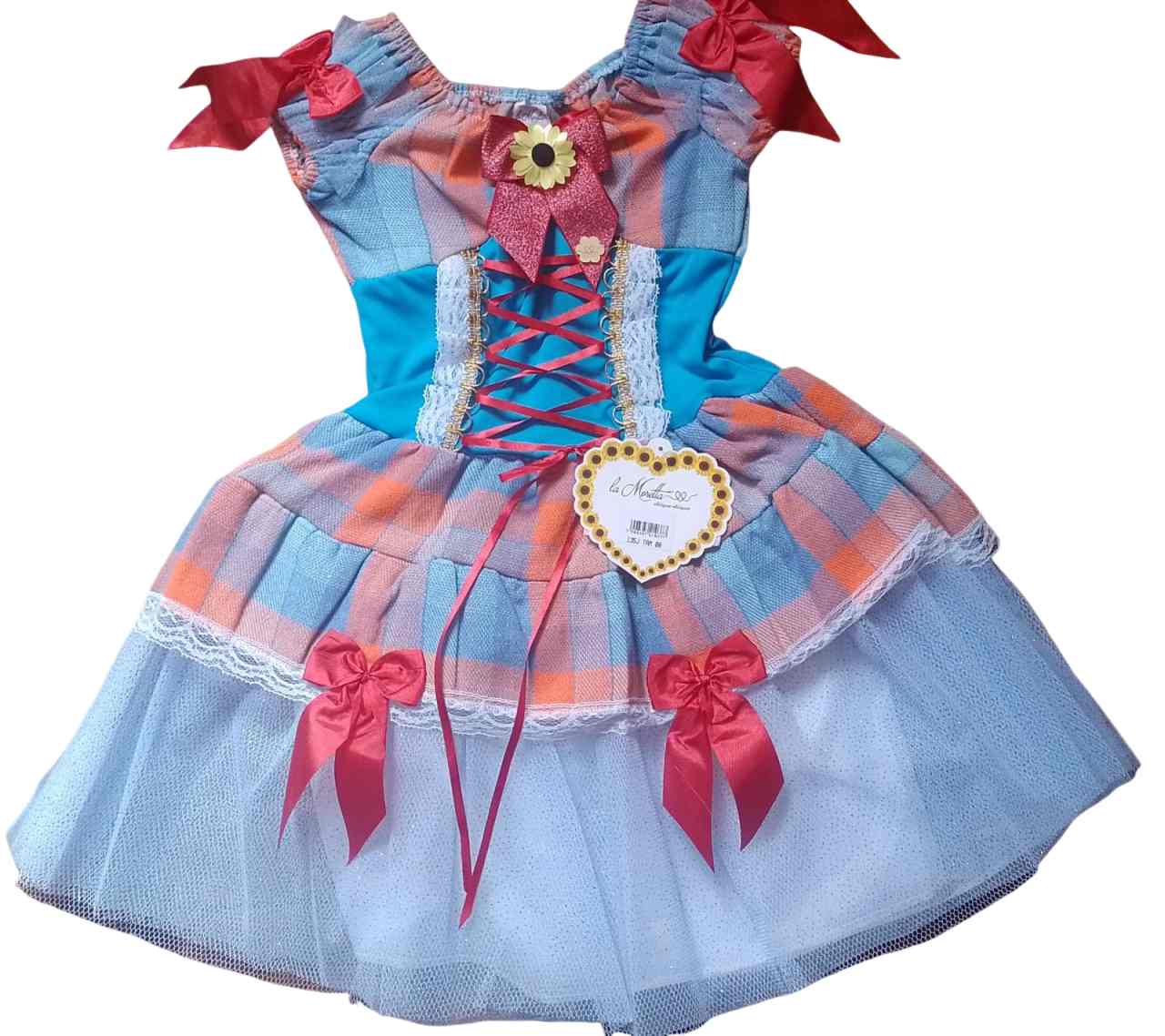 VESTIDO JUNINO LA MORETTA INF. 135-J